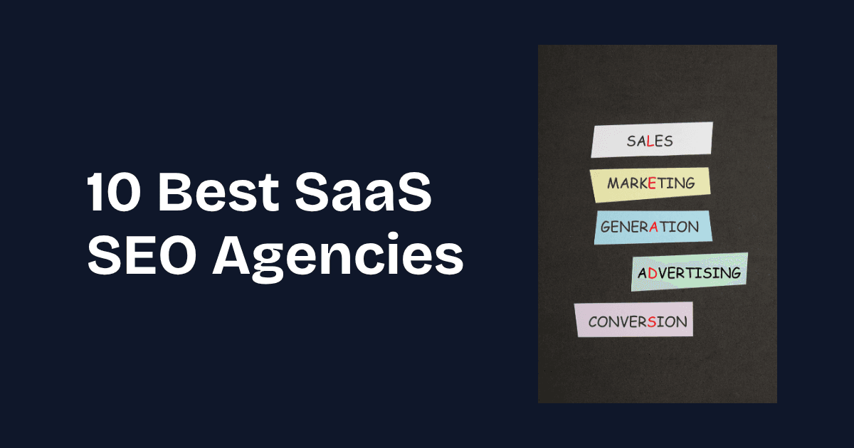 10 Best SaaS SEO Agencies That Drive  Revenue in 2026