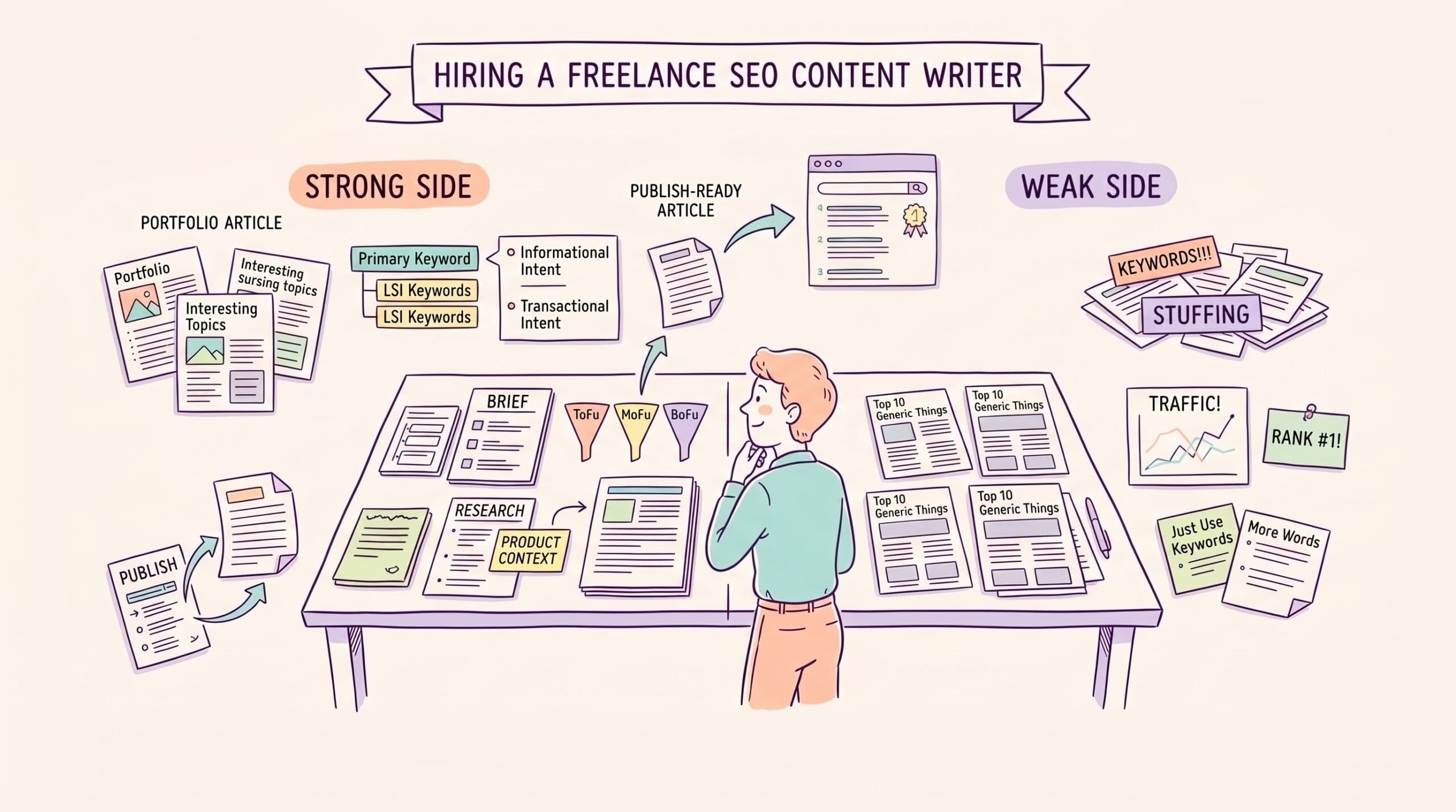 What a Freelance SEO Content Writer Does + How to Hire One